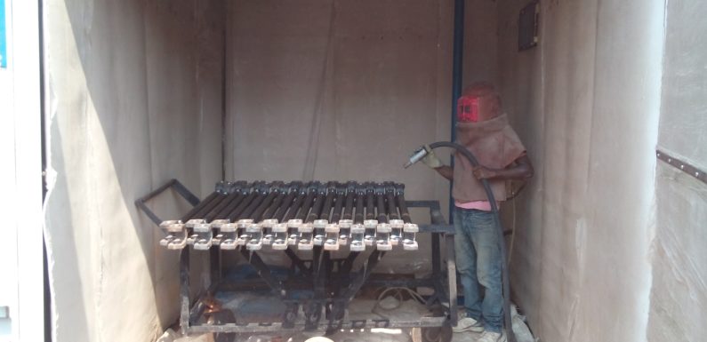 Abrasive Blasting Room