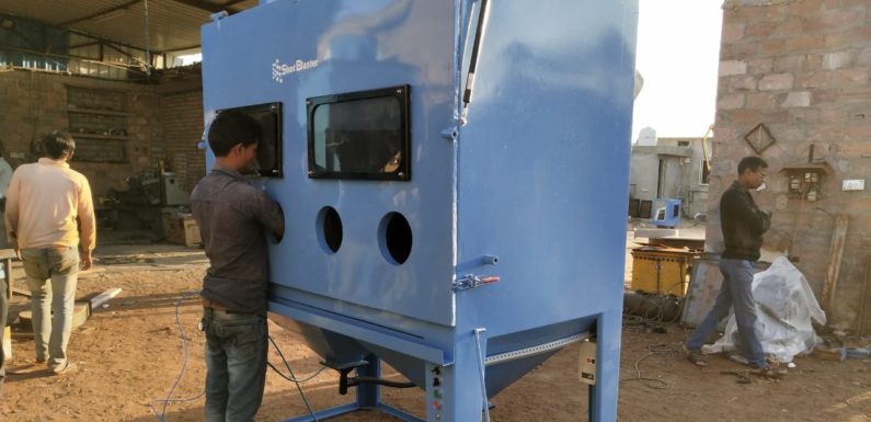 Etching Abrasive Blasting Machine