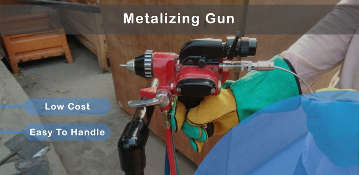 Metalizing gun best price for sale