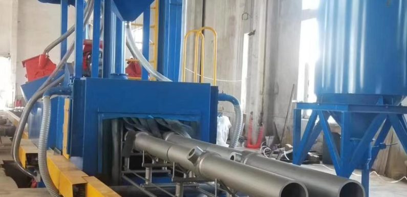 Scaffolding Cleaning Shot Blasting Machine