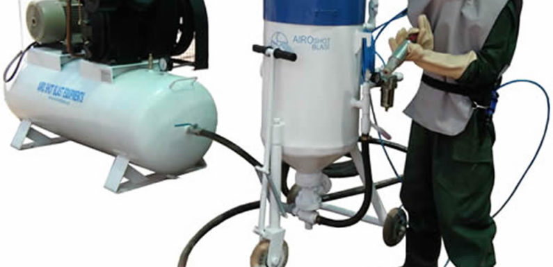 Vacuum Abrasive  Blasting Machine