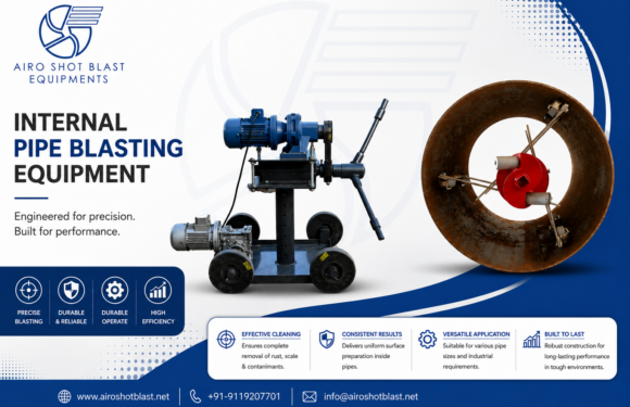Internal Pipe Sand blasting Machine
