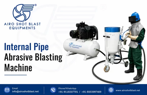 Internal Pipe Abrasive Blasting Machine (51–914mm ID, up to 12m Length)