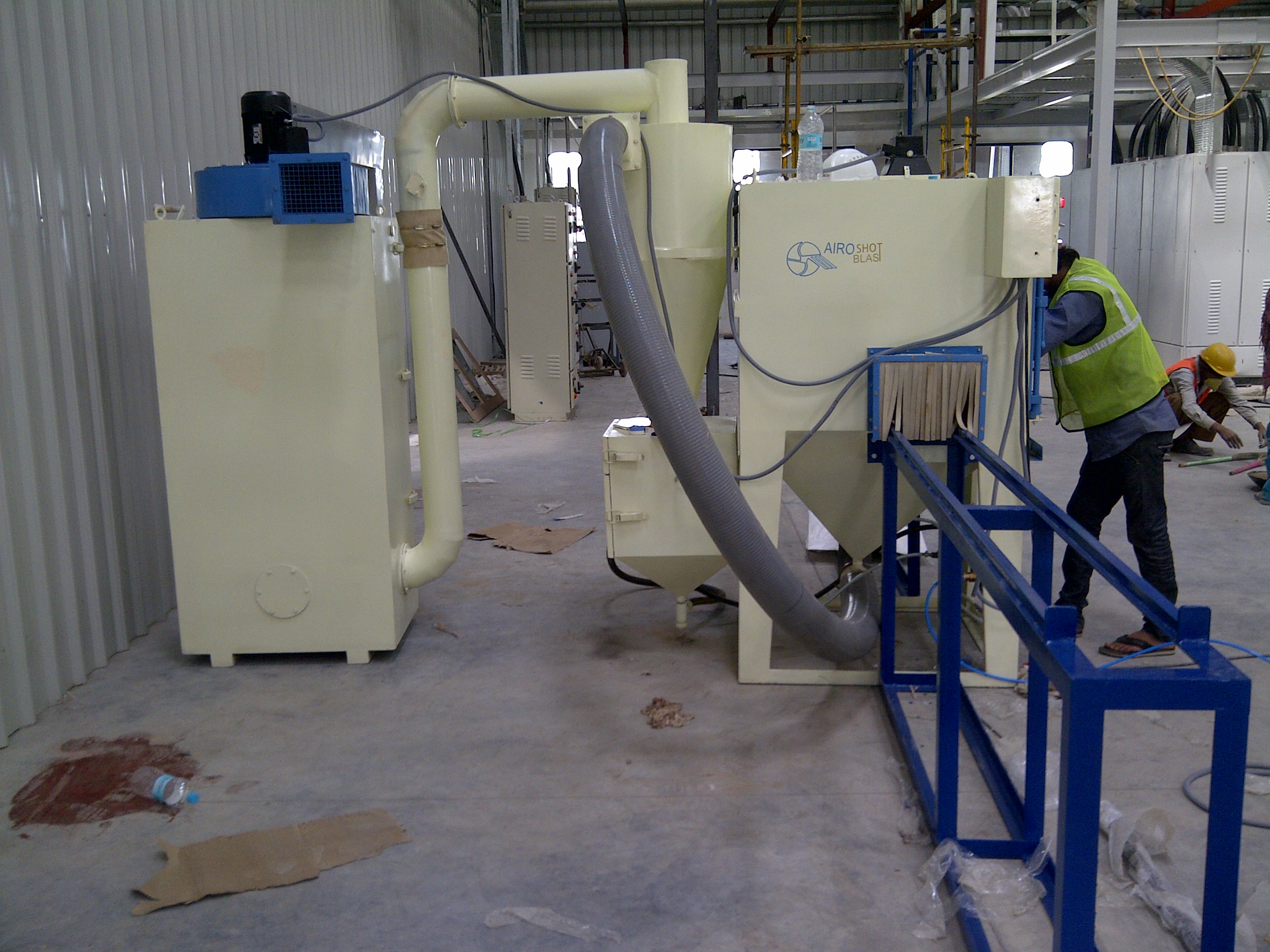 Different Types of sandblasting machine