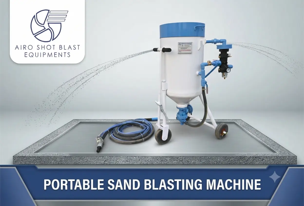 Portable Sand Blasting Machine for Industrial Applications — thumbnail 2