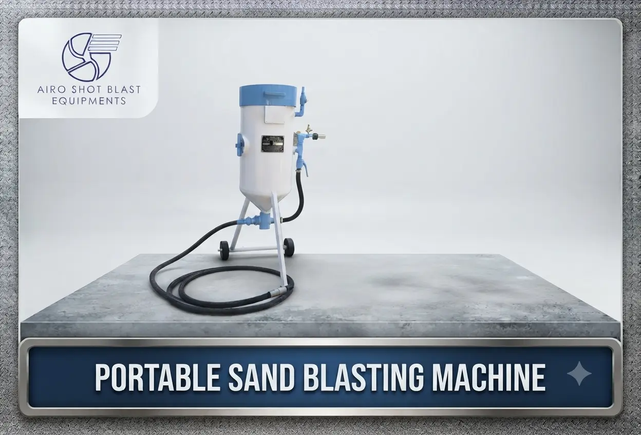 Portable Sand Blasting Machine for Industrial Applications — thumbnail 3