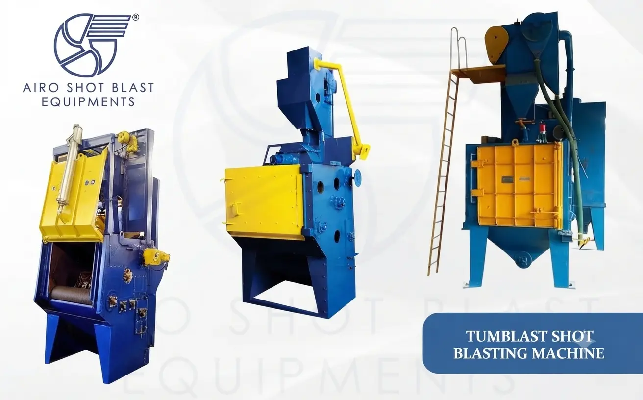 Tumblast Shot Blasting Machine in India